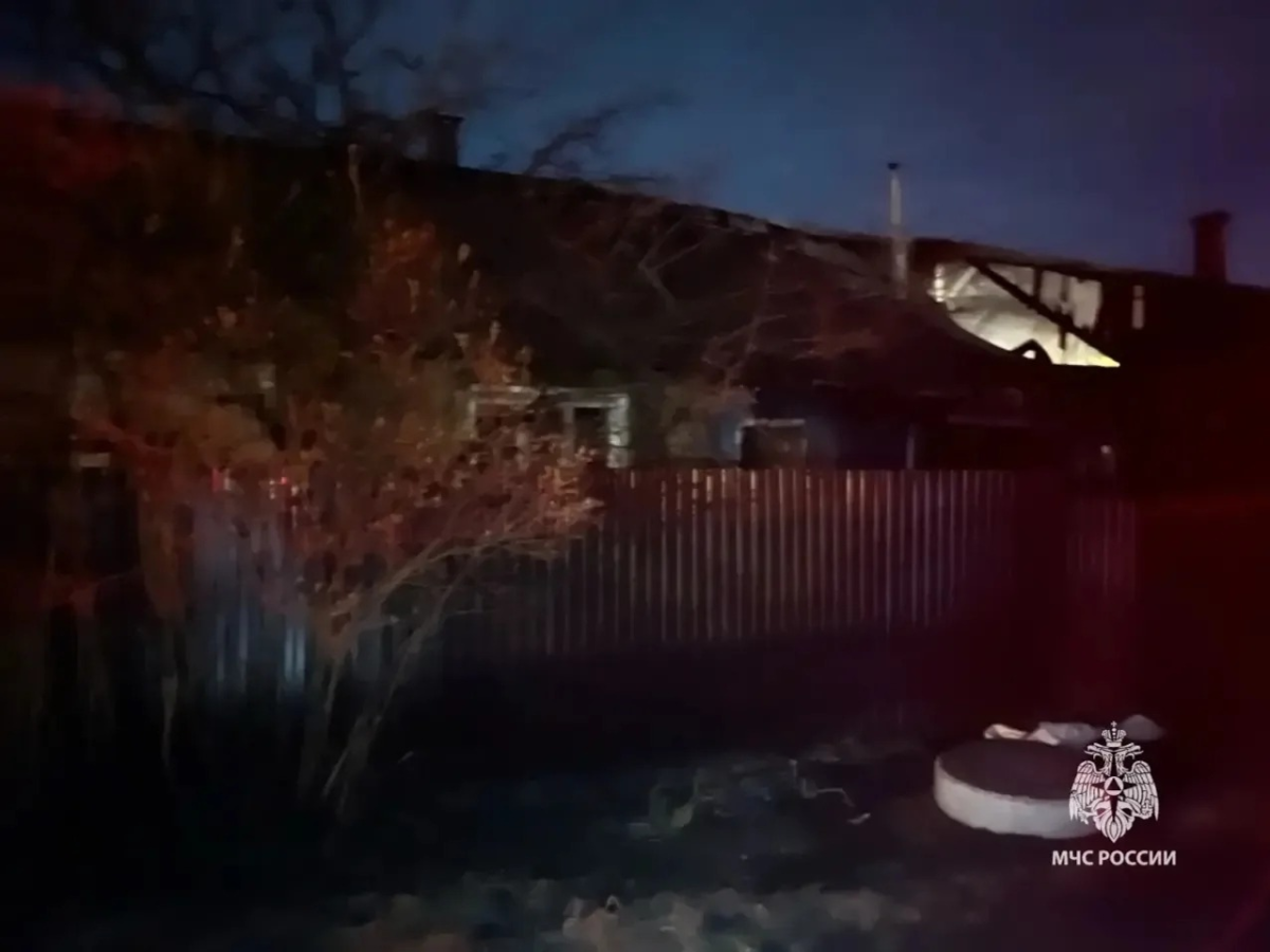 Пожар в Иглино: один человек госпитализирован с ожогами