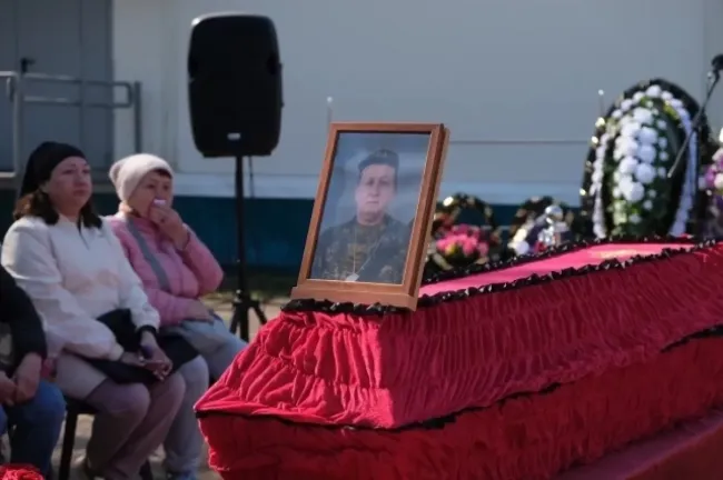 В Стерлитамаке простились с погибшим в результате атаки беспилотников водителем