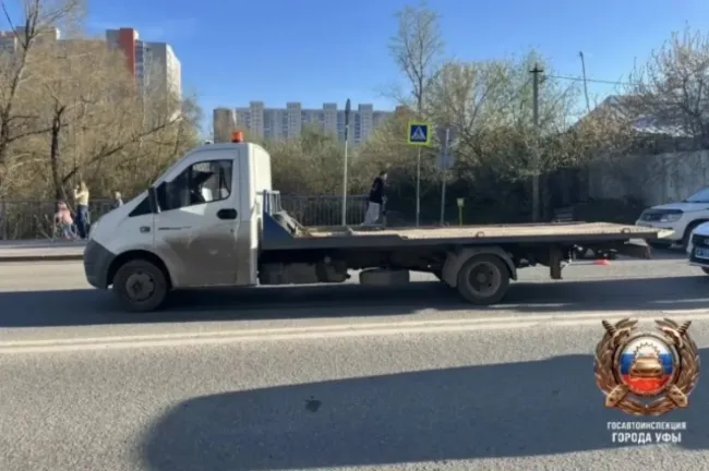 В Уфе эвакуатор сбил 10-летнего школьника на бульваре Баландина
