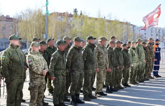 Бойцы полка &laquo;Башкортостан&raquo; после отпуска отправились для выполнения обязанностей в зону СВО