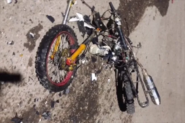 Авария с питбайком в Уфе: двое пострадавших в реанимации