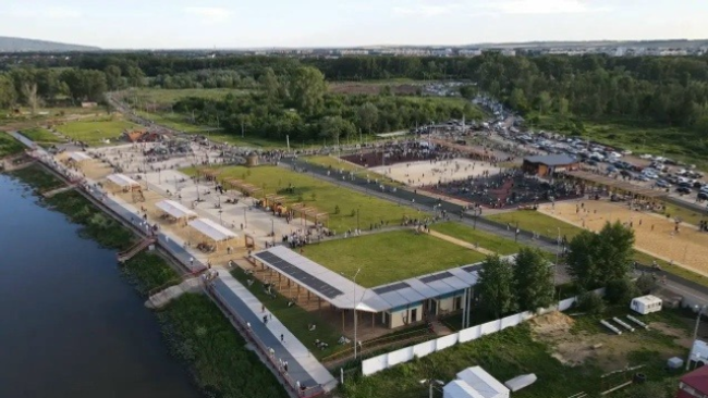 Набережная реки Белой в Салавате стала победителем премии &laquo;Парки России&raquo;