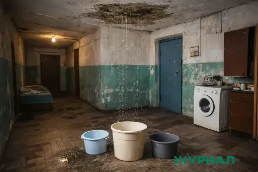 Жители дома в Сипайлово восемь лет страдают от протекающей крыши