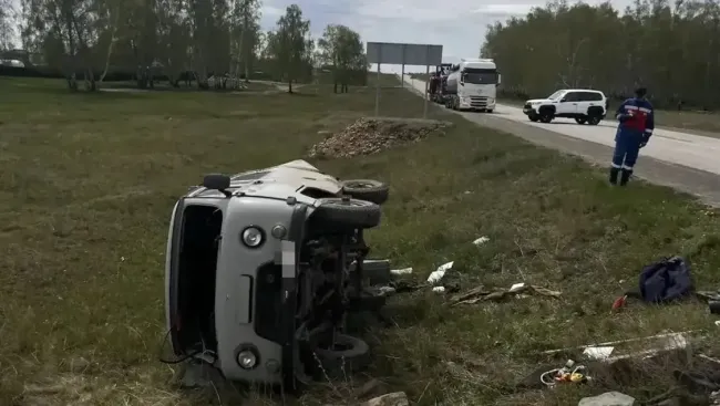 Столкновение автомобилей в Башкирии: один погиб, четверо пострадали