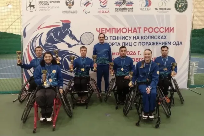 Спортсмены-колясочники из Башкортостана завоевали медали на чемпионате по теннису в Нижнем Новгороде