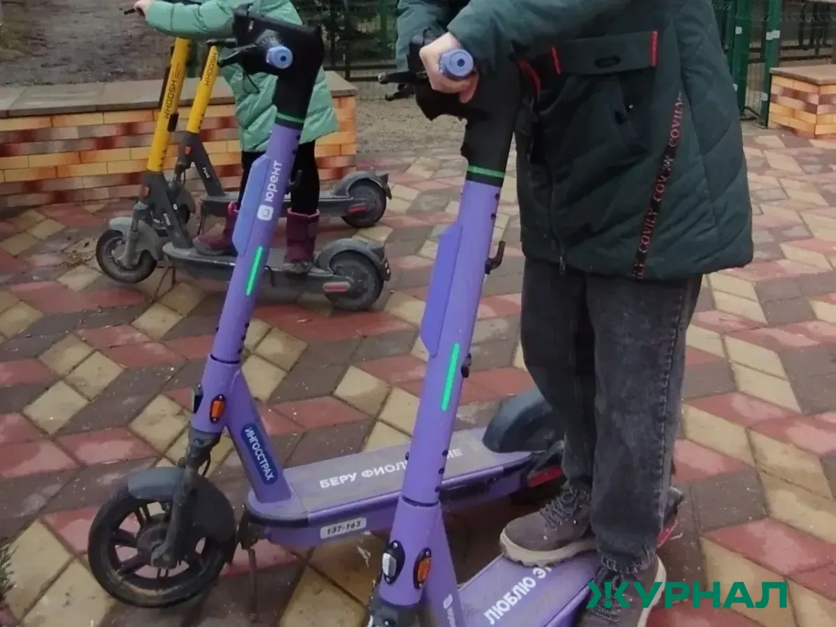 Уфимцы выражают недовольство по поводу самокатчиков на тротуарах