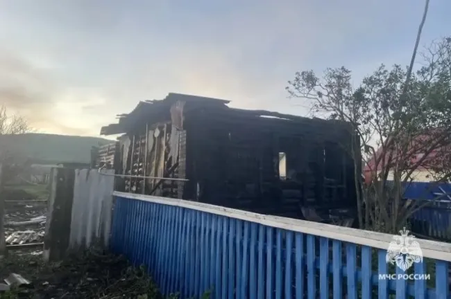 В доме многодетной семьи в Хлебодаровке произошёл пожар