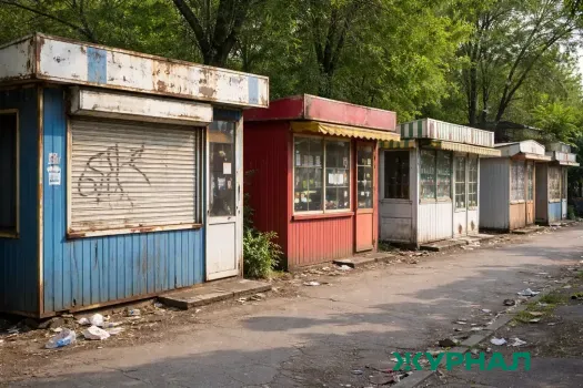 В Уфе планируют снос незаконного киоска на улице Российской